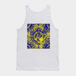 Electric butterfly and mandala Tank Top